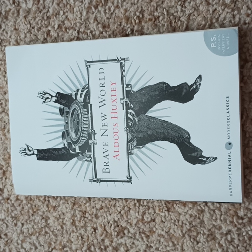 "brave new world" book